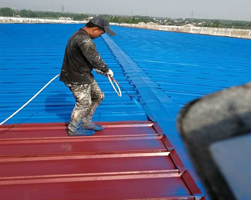 屋面彩鋼瓦隔熱涂裝工程前期需要做哪些準備工作
